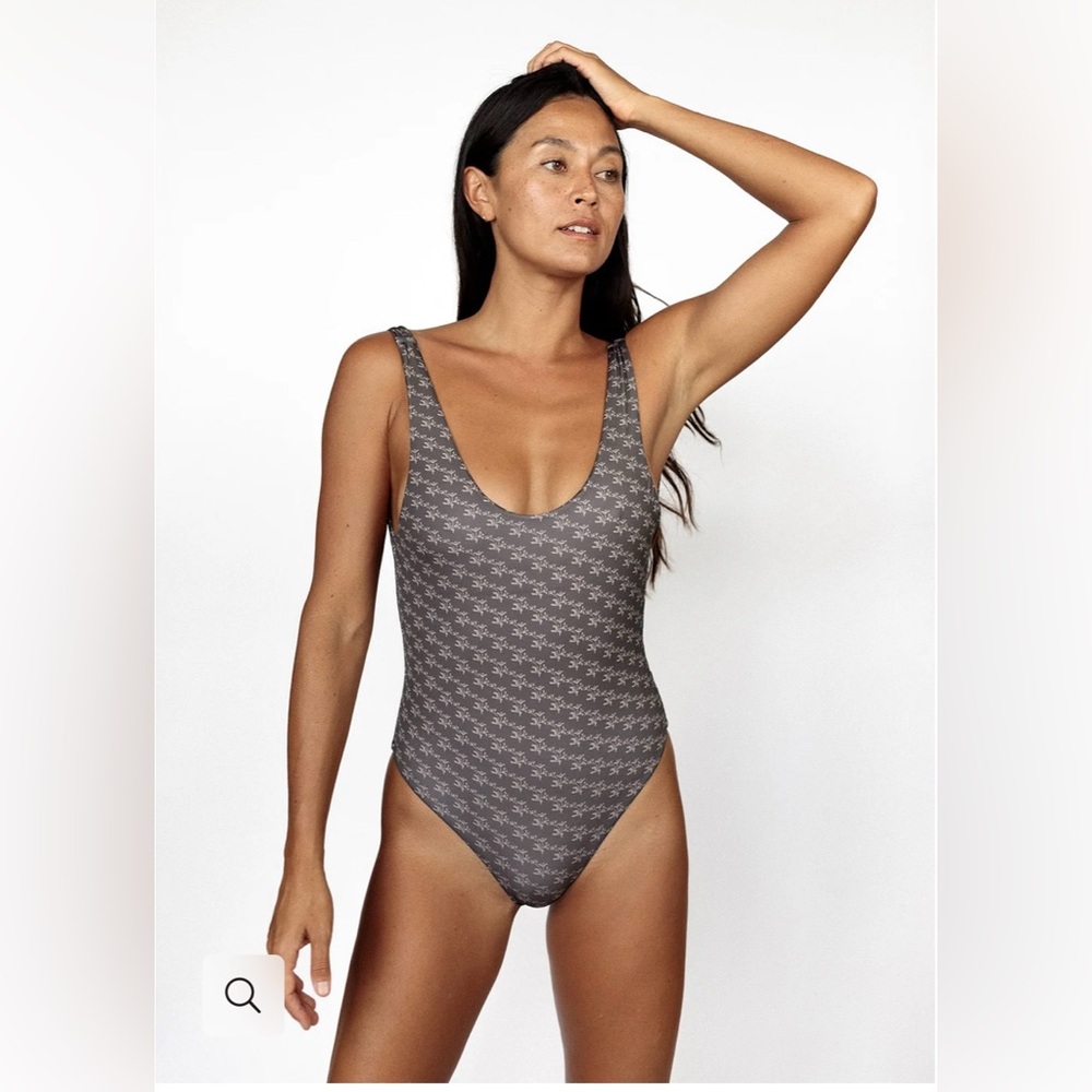 Mai Swimwear Bonita Bodysuit in Moonflower
